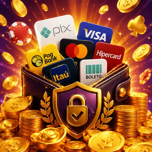Métodos de pagamento aceitos na plataforma 8hhh, incluindo Pix, cartões e criptomoedas